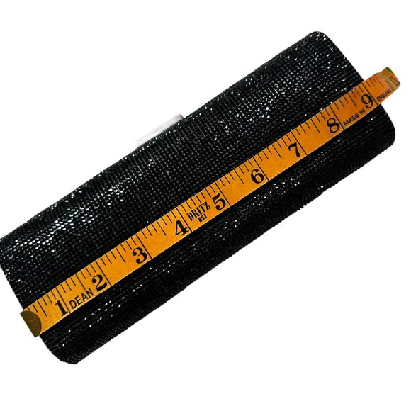 SPARKLE! BROWN'S SWAROVSKI ENCRUSTED EVENING BAG - Picture 5 of 14